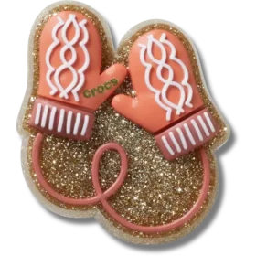Glitterrosa vantar Jibbitz™-berlocker