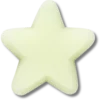 Glow in the Dark Star Jibbitz™-berlocker