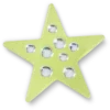 Green Gem Star Jibbitz™-berlocker
