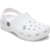 Gröna fyrkantiga PVC Smt Jibbitz-berlocker