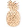 Guldfärgad ananas-Jibbitz-skoberlocker