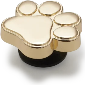Guldfärgade Dog Paw Jibbitz™-berlocker