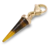 Guldsköldpadds-spik-charm – Jibbitz-skoberlocker Guldsköldpadds-spik-charm – Jibbitz-skoberlocker
