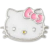 Hello Kitty Glitter Cat Jibbitz-skoberlocker