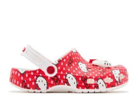 Hello Kitty x Classic Clog Kids ’Red Polka Dots’