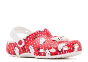 Hello Kitty x Classic Clog Kids ’Red Polka Dots’