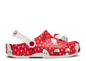 Hello Kitty x Classic Clog ’Red Polka Dots’