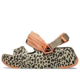 Hiker Xscape Animal-sandaler ”Khaki Leopard”