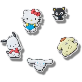HK Friends 5-pack Jibbitz-berlocker