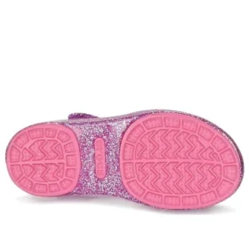 Isabella Glitter platta sandaler ”Purple Pink”