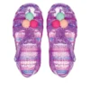 Isabella Glitter platta sandaler ”Purple Pink”