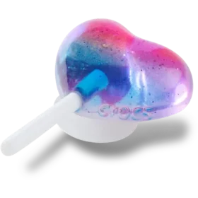 Jelly Heart Lollipop Jibbitz™-berlocker