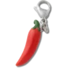 Jibbitz-berlocker med chilipeppar