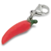 Jibbitz-berlocker med chilipeppar
