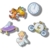 Jibbitz-berlocker med Cinderella-motiv, 5-pack