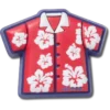 Jibbitz-berlocker med hawaiisk skjorta