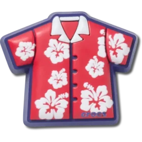 Jibbitz-berlocker med hawaiisk skjorta