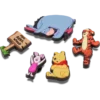 Jibbitz-berlocker med Nalle Puh, 5-pack