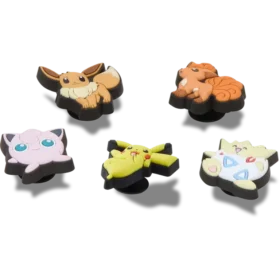 Jibbitz-berlocker med Pokémon-figurer, 5-pack