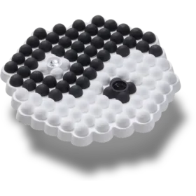 Jibbitz-berlocker med pärlor i form av ying och yang
