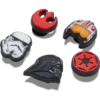 Jibbitz-berlocker med Star Wars-symboler, 5-pack Jibbitz-berlocker med Star Wars-symboler, 5-pack