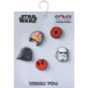 Jibbitz-berlocker med Star Wars-symboler, 5-pack Jibbitz-berlocker med Star Wars-symboler, 5-pack