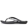 Kadee II säsongsbetonade Flip-flops ”Tropical Floral Black”