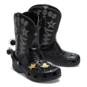 Klassisk cowboyboot ”Black”
