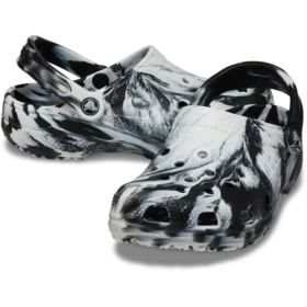 Klassisk marbled träsko