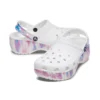 Klassisk Platform Clog ”White Purple”