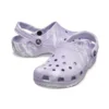 Klassiska, avslappnade unisex-sandaler i lila