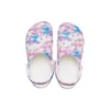 Klassiska, avslappnade unisex-sandaler i vitt, rosa och blått ”White Pink Blue”