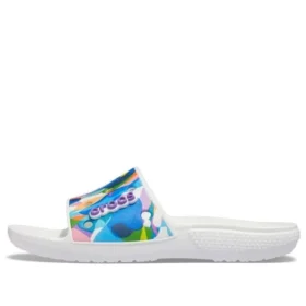 Klassiska Bubble Block-sandaler ”White Multi”