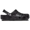 Klassiska Clogs i krokodillskinn ”Black”