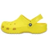 Klassiska Crocs Beach Unisex-sandaler i klargul
