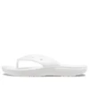 Klassiska Crocs Classic Flip-flops, unisex, vita