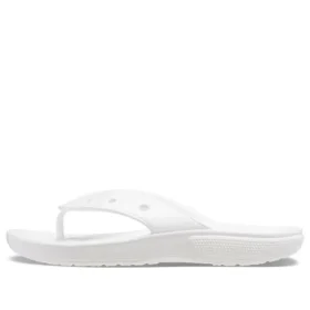 Klassiska Crocs Classic Flip-flops, unisex, vita