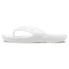 Klassiska Crocs Classic Flip-flops, unisex, vita