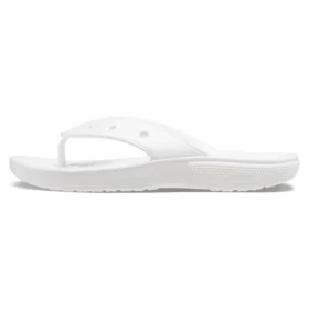 Klassiska Crocs Classic Flip-flops, unisex, vita