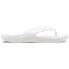 Klassiska Crocs Classic Flip-flops, unisex, vita