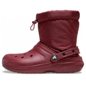 Klassiska fodrade Neo Puff-Boots ”Red”