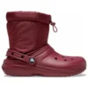 Klassiska fodrade Neo Puff-Boots ”Red”