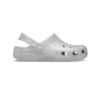 Klassiska glitterclogs ”Silver”