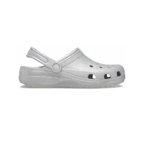 Klassiska glitterclogs ”Silver”