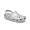 Klassiska glitterclogs ”Silver”