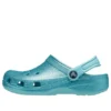 Klassiska glitterklackar ”Blue Teal”