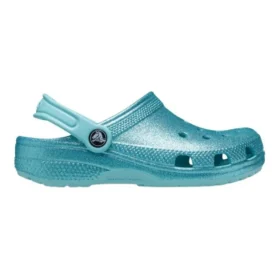 Klassiska glitterklackar ”Blue Teal”