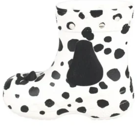 Klassiska I AM Dalmatian-boots ”White Black”