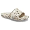Klassiska marbled sandaler ”White Brown”