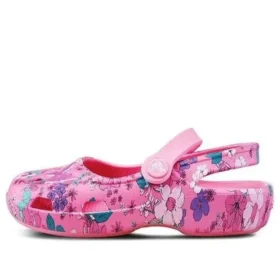 Klassiska Mary Jane-sandaler med charm ”Pink Purple”